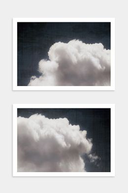 Photography, Cirrus Diptych Cloud Art, Angela Cameron