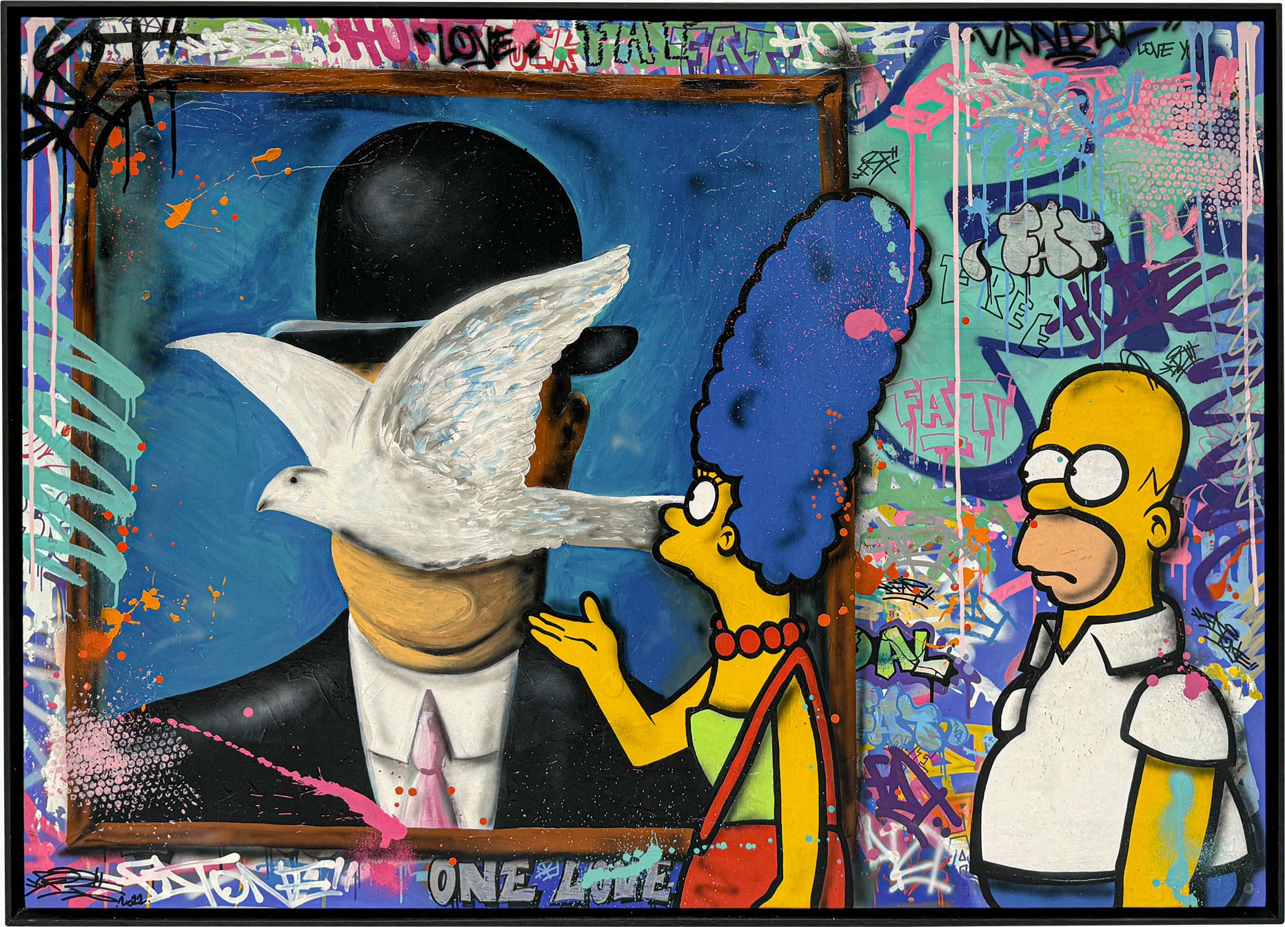 Fat, The Simpsons X Magritte World Fat, The Simpsons X Magritte World