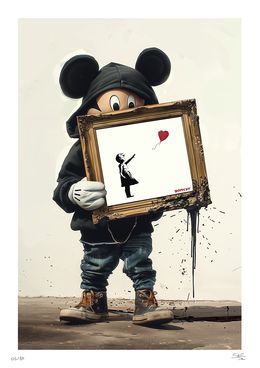 Print, Who is Banksy ? - EA, Ske