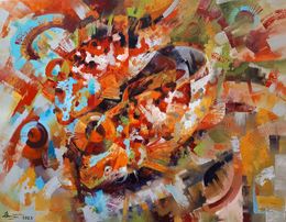 Painting, In glareing water, Voichenko Sergiy