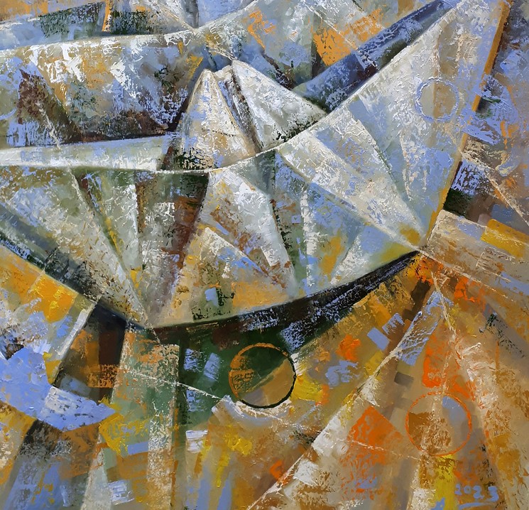 絵画 20220915 Abstract ▷ Paper storm by Voichenko Sergiy, 2023 | Painting | Artsper