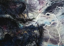 Painting, Canopée #11, Laure-Anne Lemaire