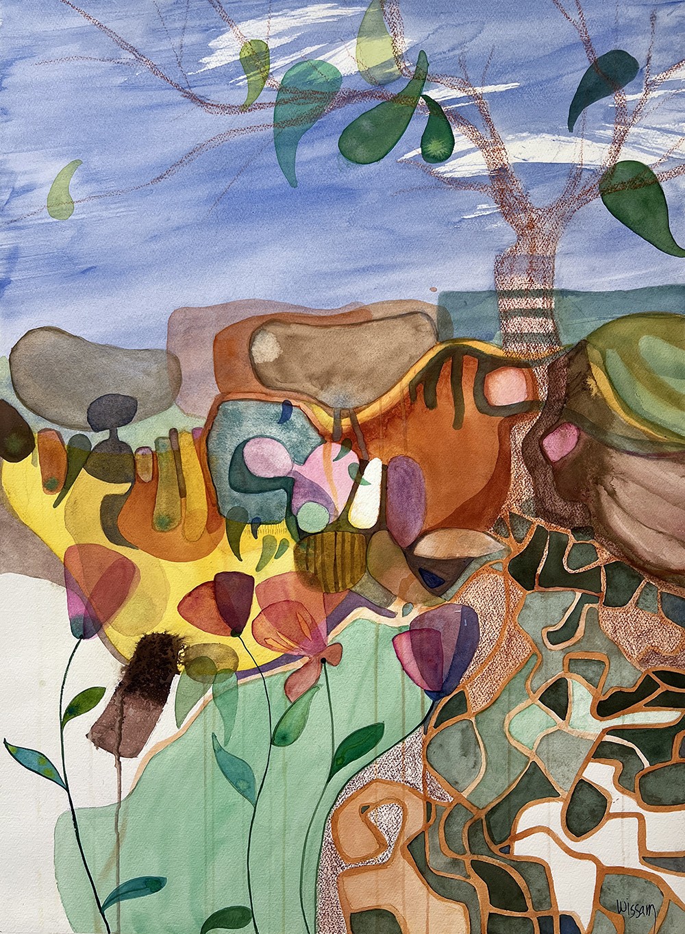 Wissam Beydoun, Experimental Landscape 14 Wissam Beydoun, Experimental Landscape 14