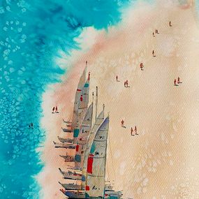 Gemälde, Sunny beach, Klimenko Olena