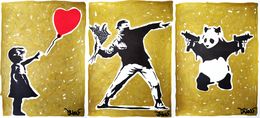 Painting, Love Gold, Dr. Love