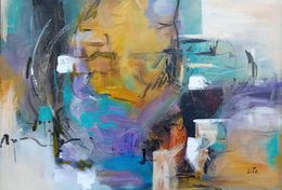 Gemälde, Structure et joie, Liliya Tapponnier