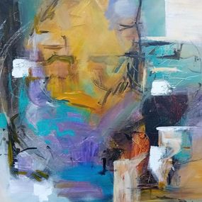 Gemälde, Structure et joie, Liliya Tapponnier