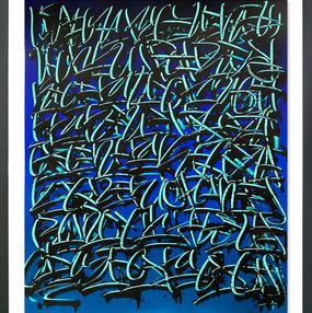 Pittura, Ecriture automatique dark blue, Tanc