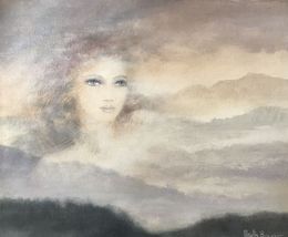 Gemälde, Dans les nuages, Maylis Bourdet