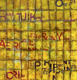 Gemälde, Récurrence / Jaune, Nicolas Maalouly