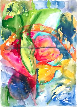 Painting, En forêt (1), Isabelle Marie