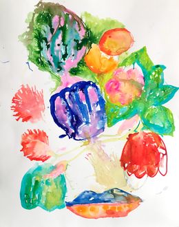 Painting, Composition florale, Isabelle Marie