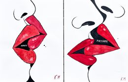 Gemälde, Amore e passione, Kristina Mallen
