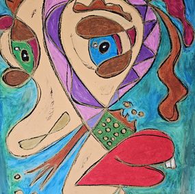 Fine Art Drawings, Bubble Queen, Andy Berrend