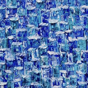 Gemälde, Bluetime favella, Christine Drummond