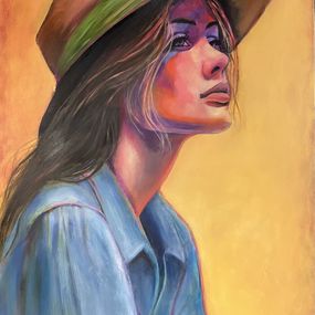Gemälde, Contemplation, Virginie Clement