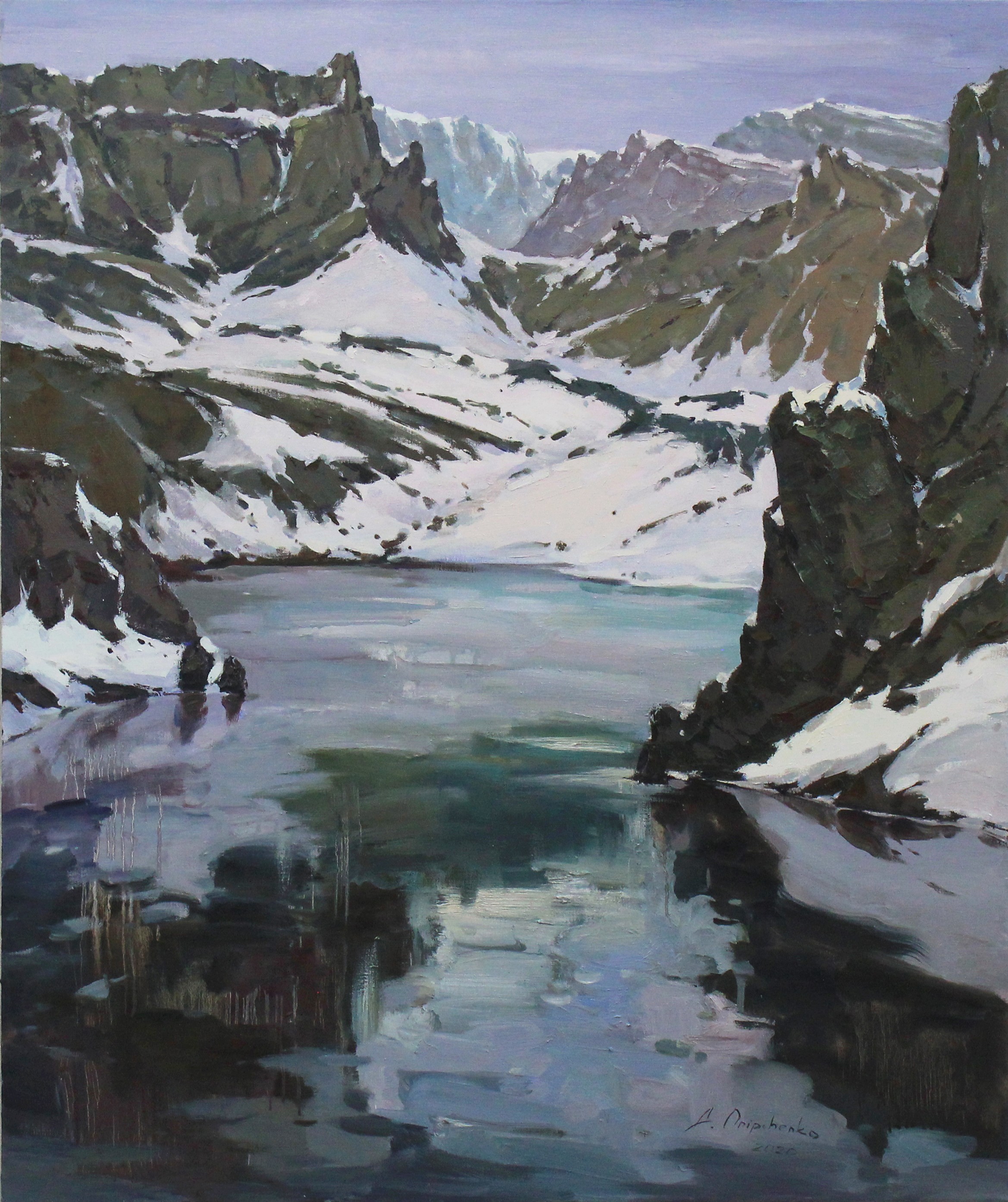 Alisa Onipchenko-Cherniakovska, Mountain lake Alisa Onipchenko-Cherniakovska, Mountain lake