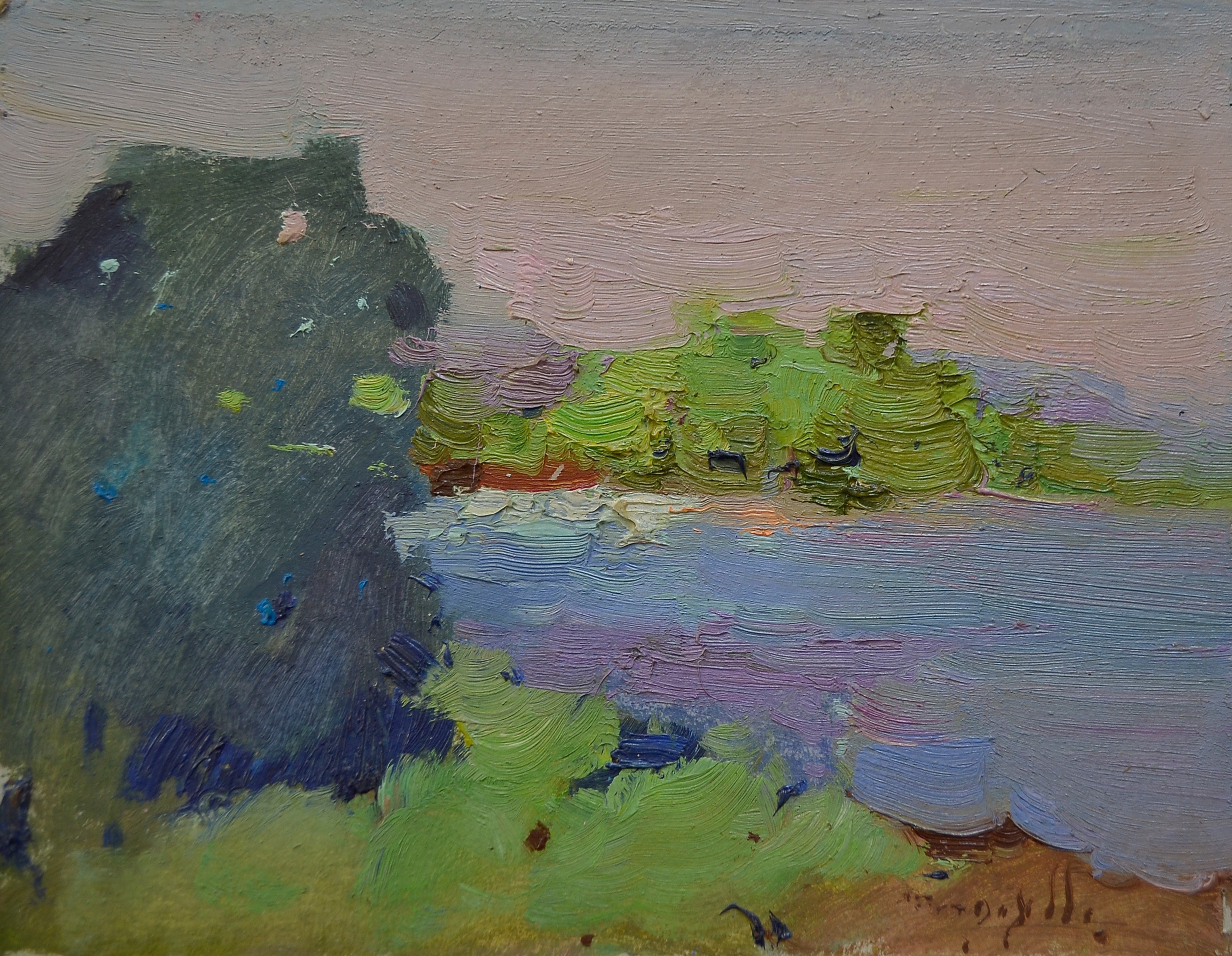 Alexander Shandor, Summer at the River Alexander Shandor, Summer at the River