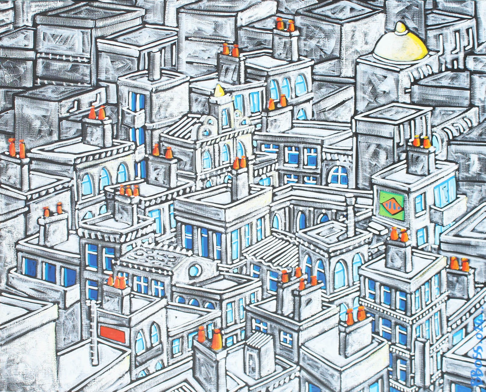 David Jehan (B.boss), Paysage urbain #2 David Jehan (B.boss), Paysage urbain #2