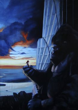 Gemälde, Before he died, Lihina Yulia