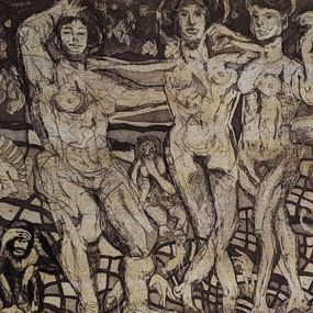 Gemälde, No veo no escucho, Alex Lazard