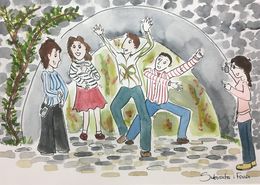 Gemälde, Mes amis, Maria Jose Subirachs