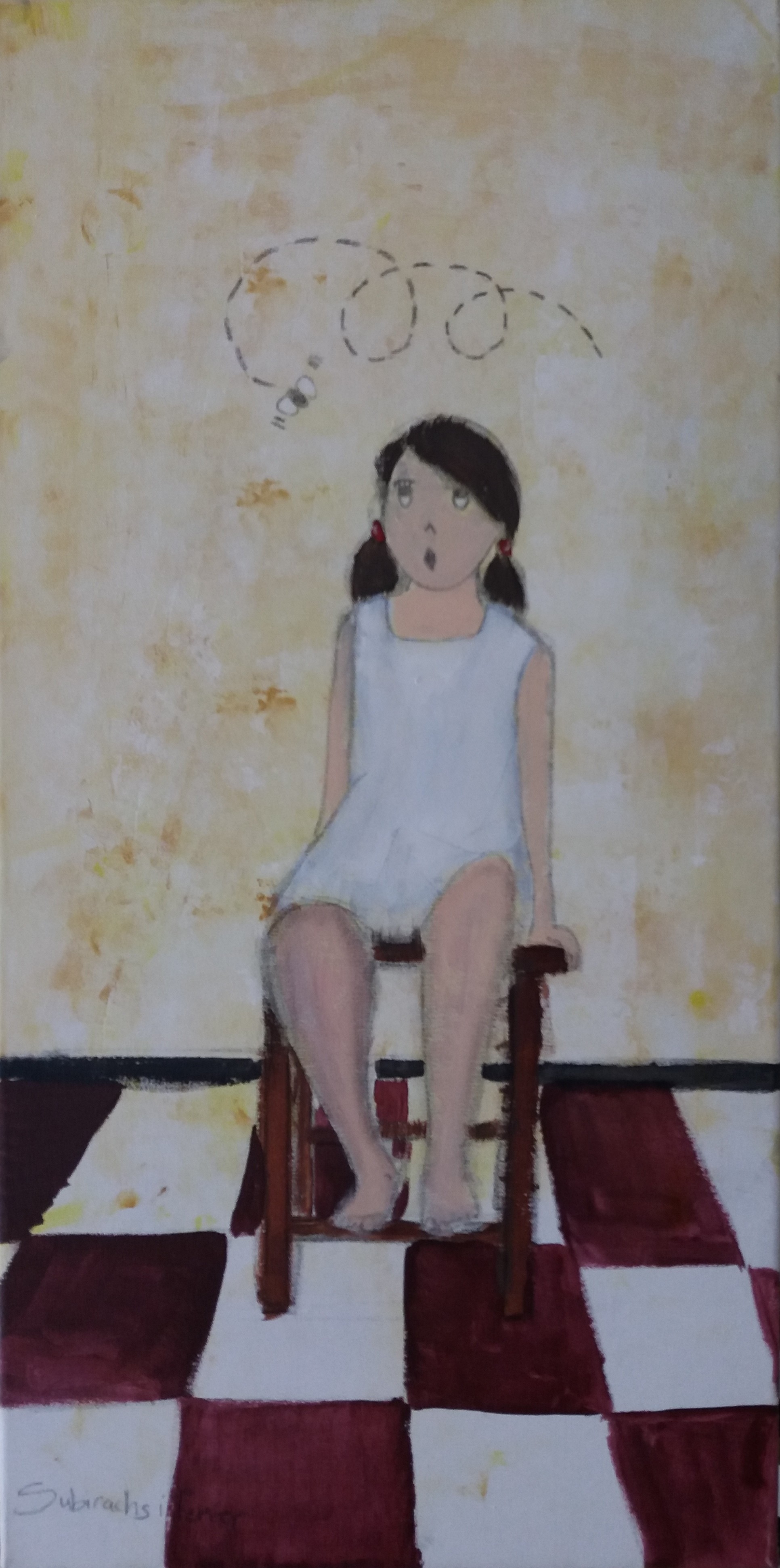 Maria Jose Subirachs, Fille et voler Maria Jose Subirachs, Fille et voler