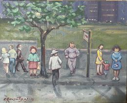 Peinture, Waiting for the Bus, Samvel Atasunts