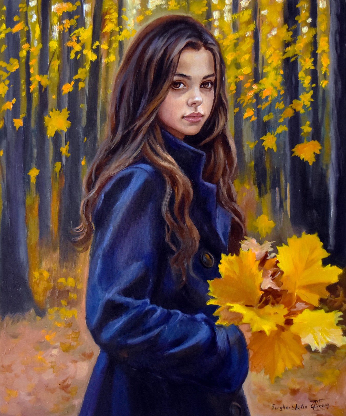 Serghei Ghetiu, The autumn portrait II Serghei Ghetiu, The autumn portrait II