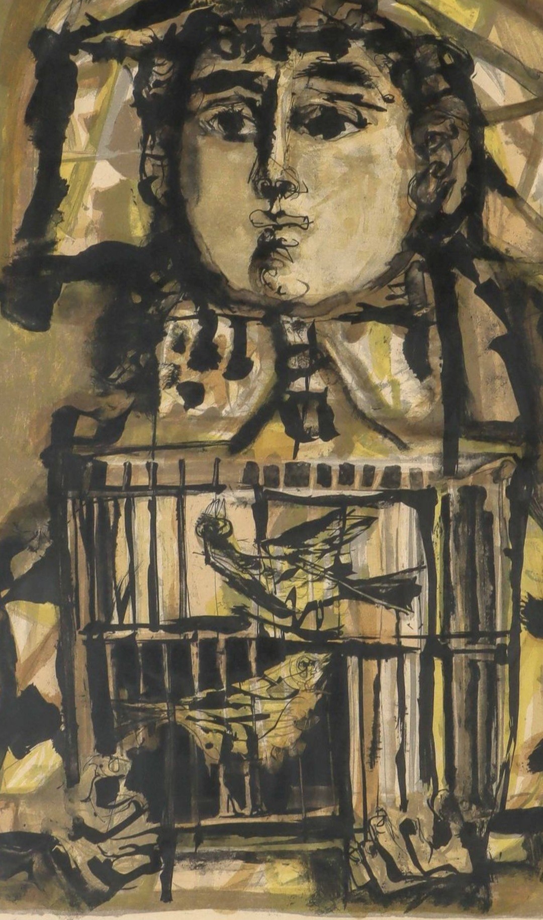 Antoni Clavé, L’enfant à la cage Antoni Clavé, L’enfant à la cage