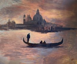 Painting, Venice evening, Dasha Pogodina