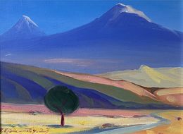 Peinture, Majestic Peaks, Samvel Atasunts