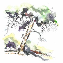 Fine Art Drawings, Un arbre majestueux !, Noël Granger