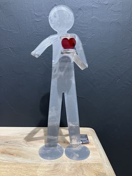 Sculpture, Flexo Give your love cloudy gris, Zed