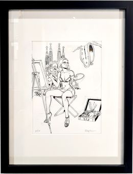 Drucke, Barcelone Sagrada Sketchbook, Félix Meynet