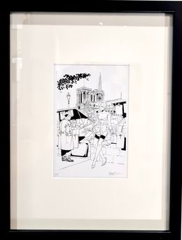 Drucke, Paris Notre-Dame Sketchbook, Félix Meynet