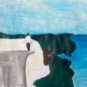 Gemälde, The Sea, Irfan Ajvazi