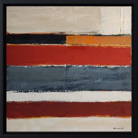 Peinture, Rythme des strates, Sophie Dumont