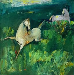 Painting, Untamed Freedom, Mateos Sargsyan