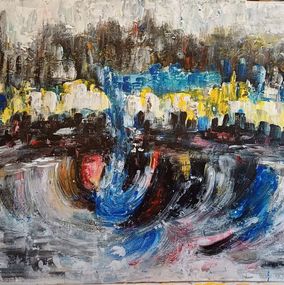 Gemälde, Landscape III, Christiane Guerry