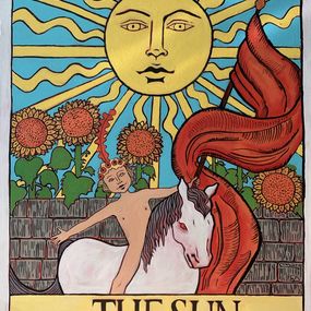 Gemälde, The Sun, Lana Devidze