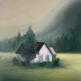 Gemälde, Misty House, Lana Devidze