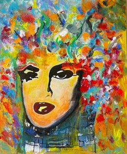 Peinture, Éther floral en éclat d'âme, Muriel Deumie