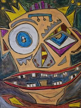 Fine Art Drawings, Juju the robot, Andy Berrend
