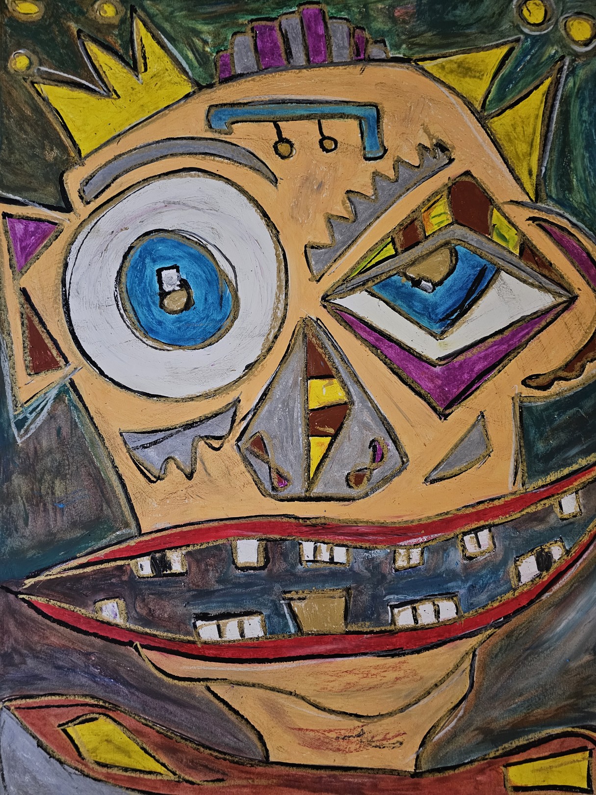 Andy Berrend, Juju the robot Andy Berrend, Juju the robot