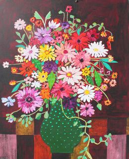 Peinture, Maroon Daze, Moira Hazel