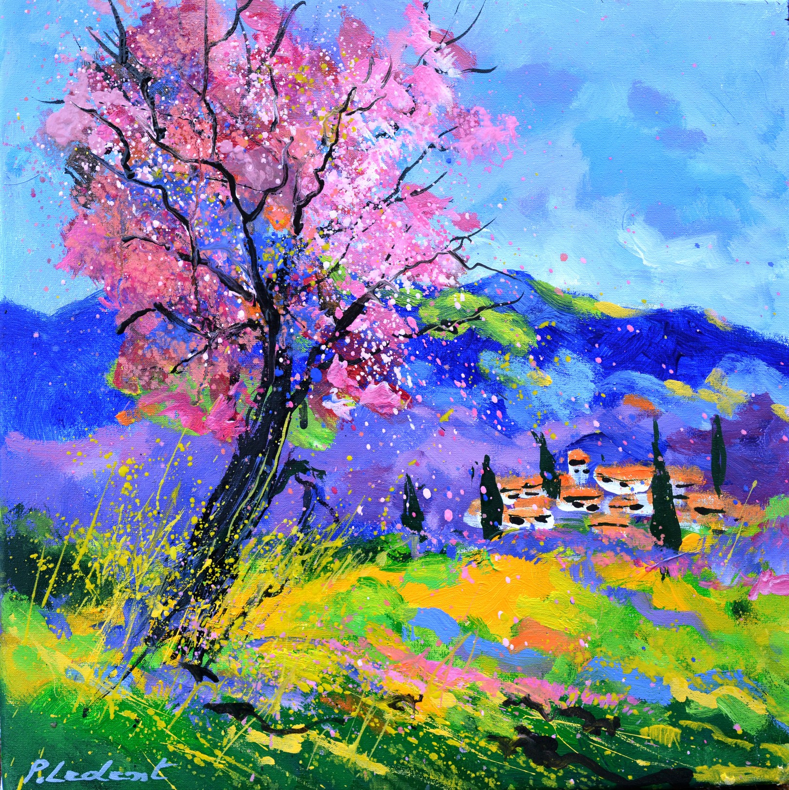 Pol Ledent, Spring in Provence Pol Ledent, Spring in Provence