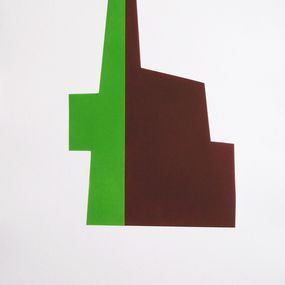 Print, Couleur des champs 1, gravure originale, Vinça Monadé