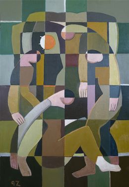 Painting, Eternal Cycle, Gegham Hunanyan
