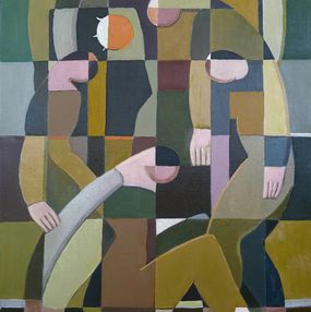 Painting, Eternal Cycle, Gegham Hunanyan